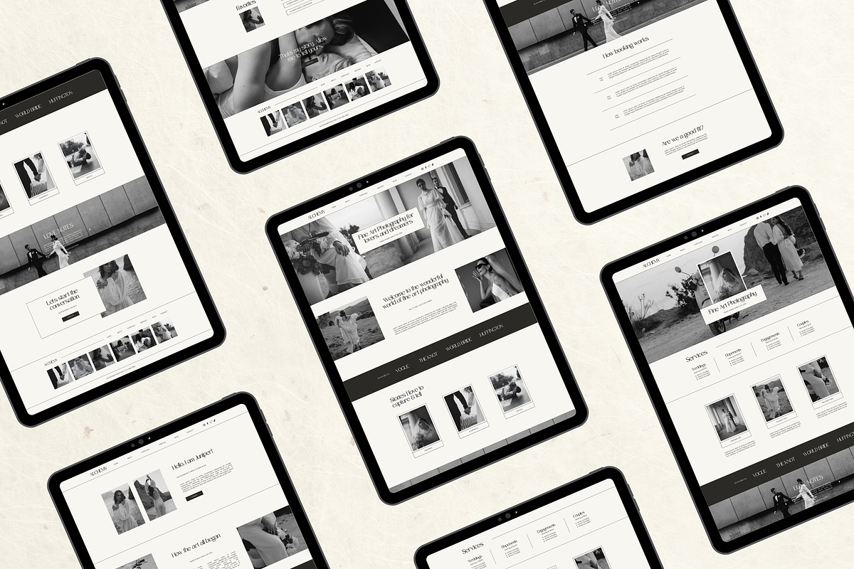 Showit Website Template Photography, an App Template by Branding Babe Co. (Photo 4 of 9)