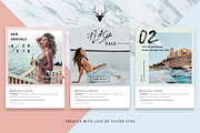 Rose Gold ANIMATED Instagram Posts, a Social Media Template by SilverStag Type Foundry (Thumbnail 11 of 15)