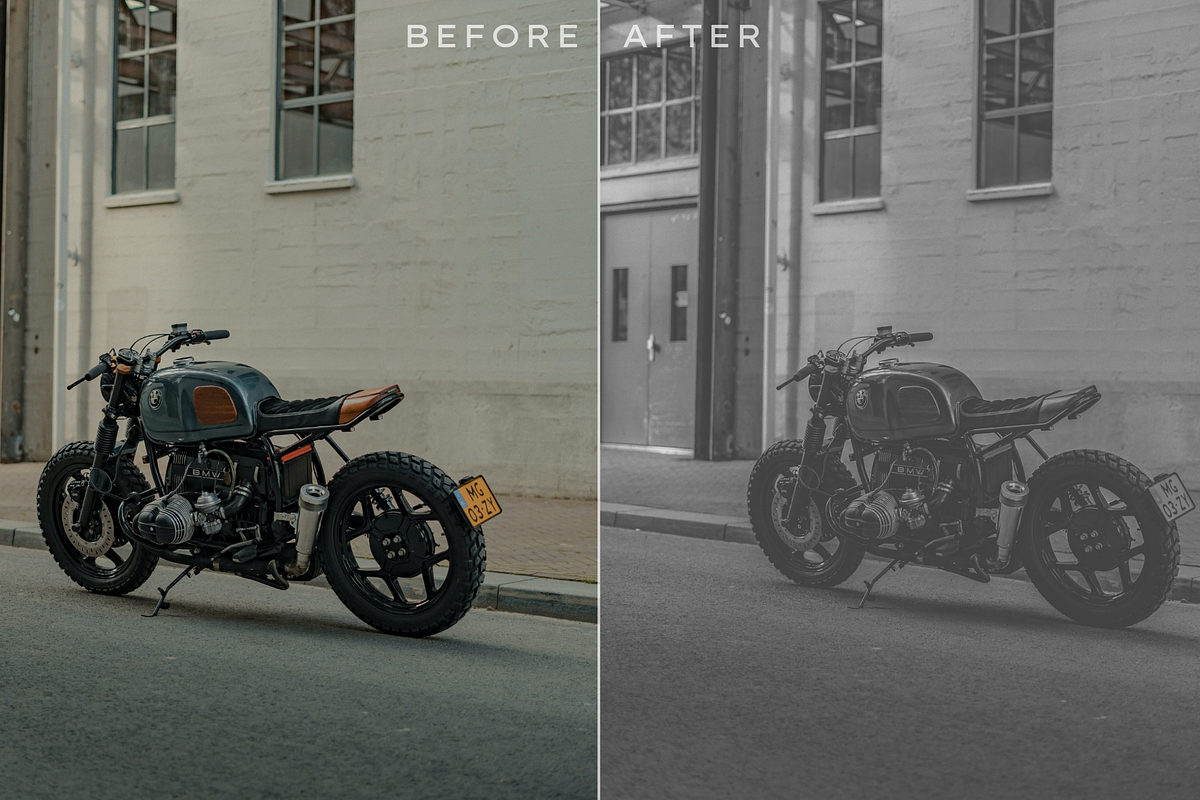 290 Matte Lightroom Presets Bundle, an Action Add-On by RamsaGraphi (Photo 7 of 12)