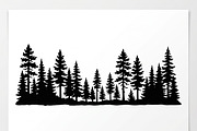 Majestic Pine Trees SVG, a Finance Illustration by Amazin_art (Thumbnail 25 of 34)