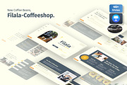 Filala - Coffee Shop Keynote, a Presentation Template by Dhabee (Thumbnail 1 of 7)