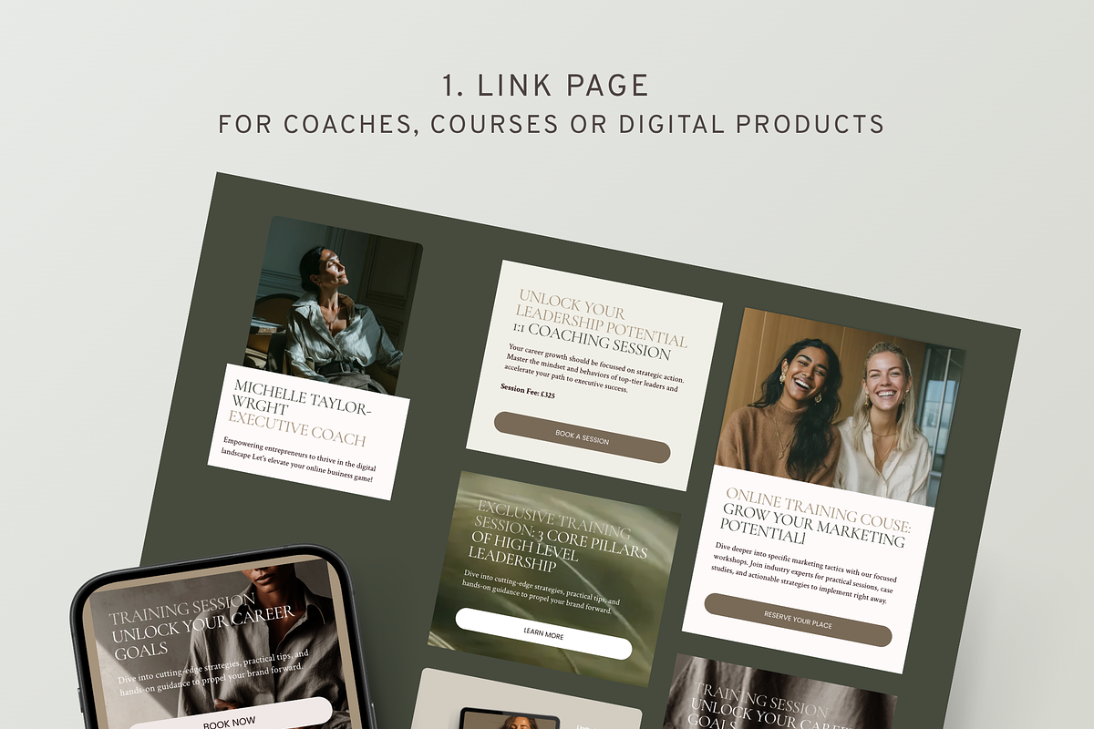 Systeme.io 6 Step Sales Funnel, an UI Kit Template by Alter Edit (Photo 3 of 11)