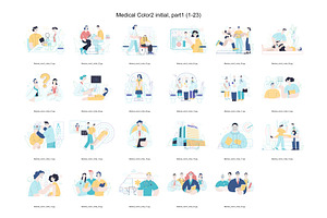 Medical, Part 1, Colors 2&4