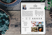 Media Kit Template for Bloggers, a Stationery Template by Nancy Ingersoll (Thumbnail 2 of 2)