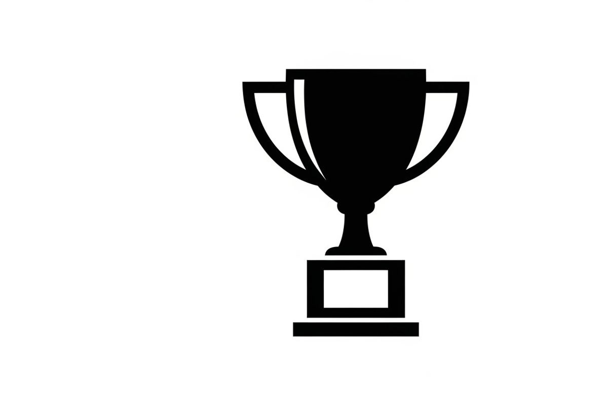 Bold winner trophy cup icon, an Illustration by Amazin_art (Photo 13 of 29)
