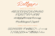Rellyan, a Script Font by Gatype (Thumbnail 5 of 7)