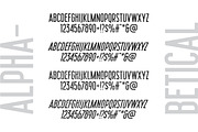 Mojito - Semi Condensed Sans, a Sans Serif Font by Surplus Type Co (Thumbnail 4 of 6)
