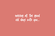 Back To December, a Font by Orenari (Thumbnail 2 of 6)