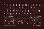 Alissan - Modern Serif Font, a Serif Font by Graphicxell (Thumbnail 8 of 8)