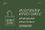 Krawel - Handwritten Brush Font, a Handwritten Font by Typeparties (Thumbnail 10 of 10)