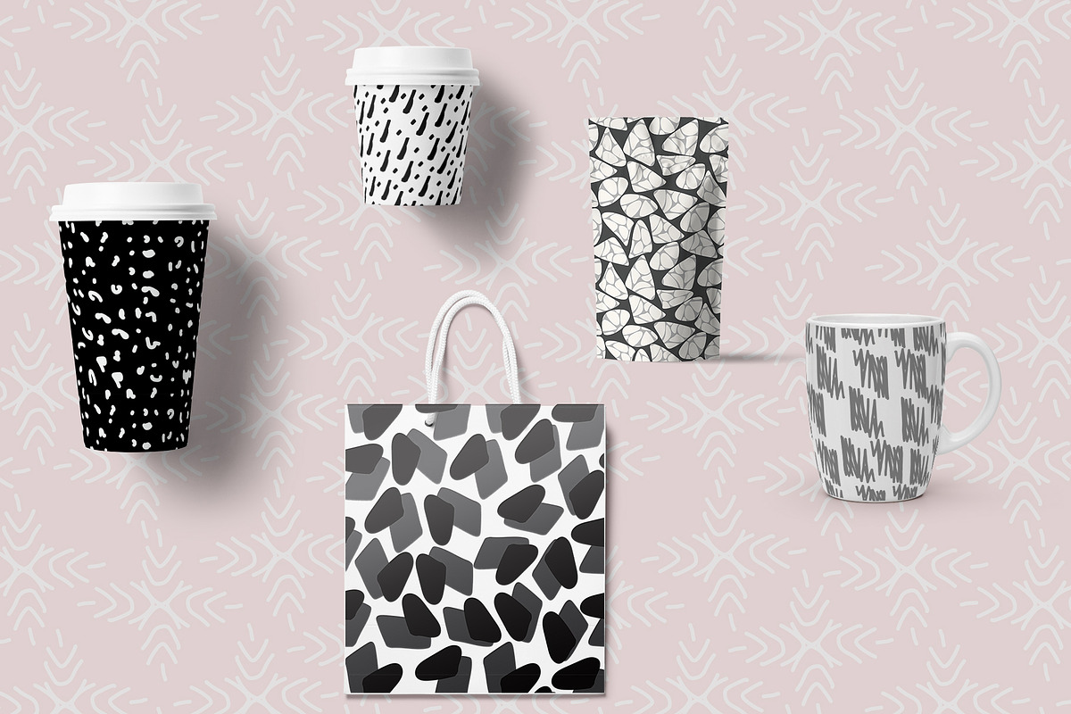 21 Hand Drawn Vector Pattern, a Pattern Graphic by Pixavics (Photo 4 of 11)
