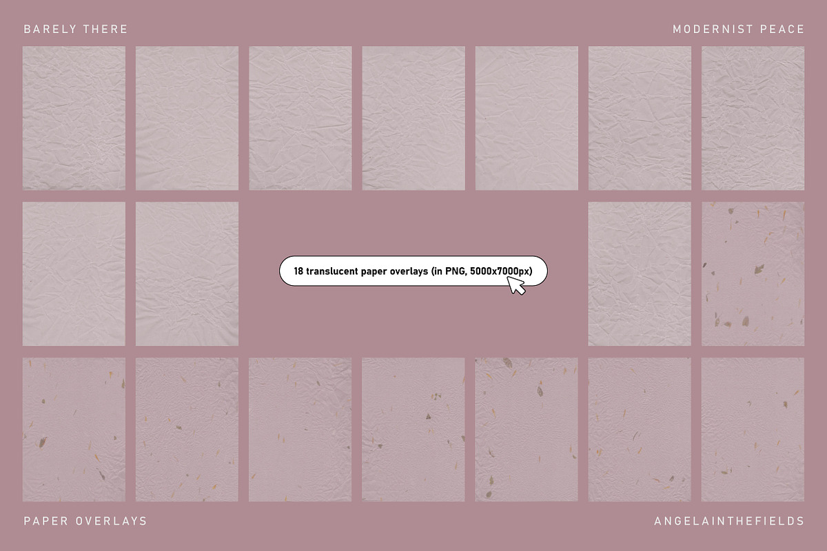 BARELY THERE Minimal Paper Overlays, an Object Graphic by angelainthefields (Photo 9 of 12)