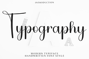 Typography, a Handwritten Font by FreshTypeINK (Thumbnail 1 of 8)