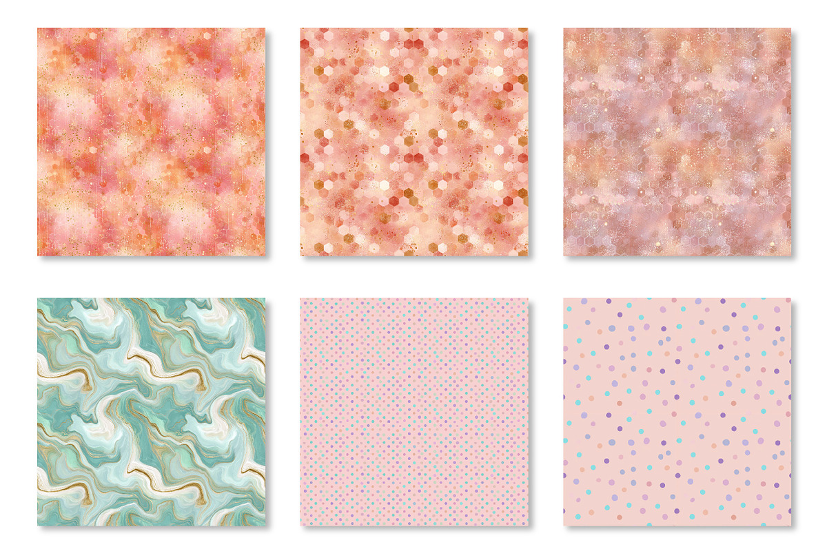 Pastel Ombre Glitter Star Digital, an Illustration by CraftArtStudio (Photo 3 of 3)