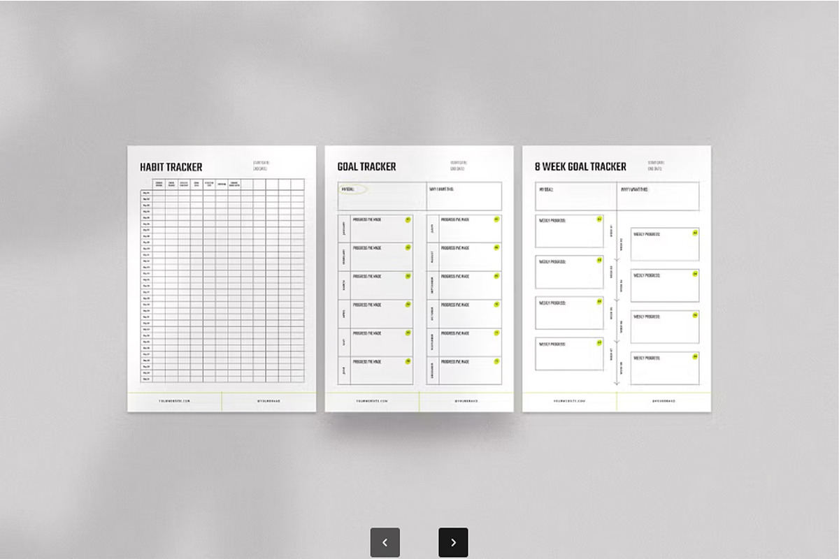 Max Fitness Planners - 30 Editable, a Presentation Template by Dimas Rizki Pratama (Photo 5 of 5)