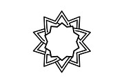 Islamic Mandala Geometric Bundle, an Illustration by Gaye Art (Thumbnail 40 of 51)