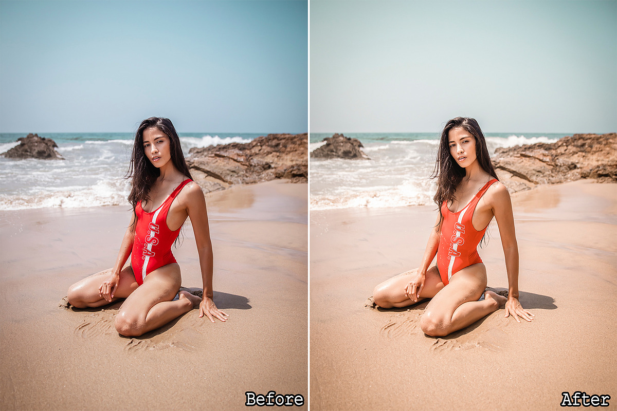 8 Beach Lightroom Presets, a Preset Add-On by Presets by Yevhen (Photo 6 of 10)