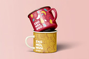 Enamel Mug Mock-up, a Cups & Container Mockup by Se٧enStudio (Thumbnail 12 of 13)