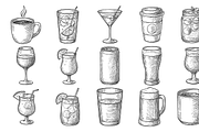 Premium Drink Collection, an Object Graphic by nikagraphic (Thumbnail 2 of 3)