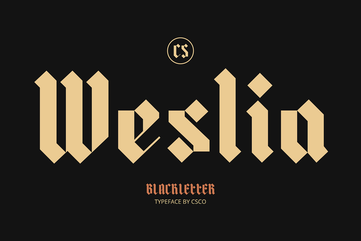 Oktoberfest Font Bundle, a Blackletter Font by Craft Supply Co. (Photo 8 of 11)
