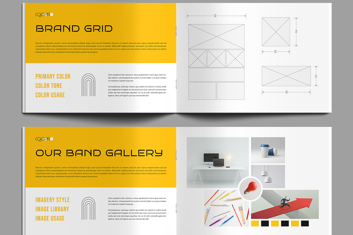 Brand Guidelines Template, a Brochure Template by MightyDesign (Photo 3 of 9)