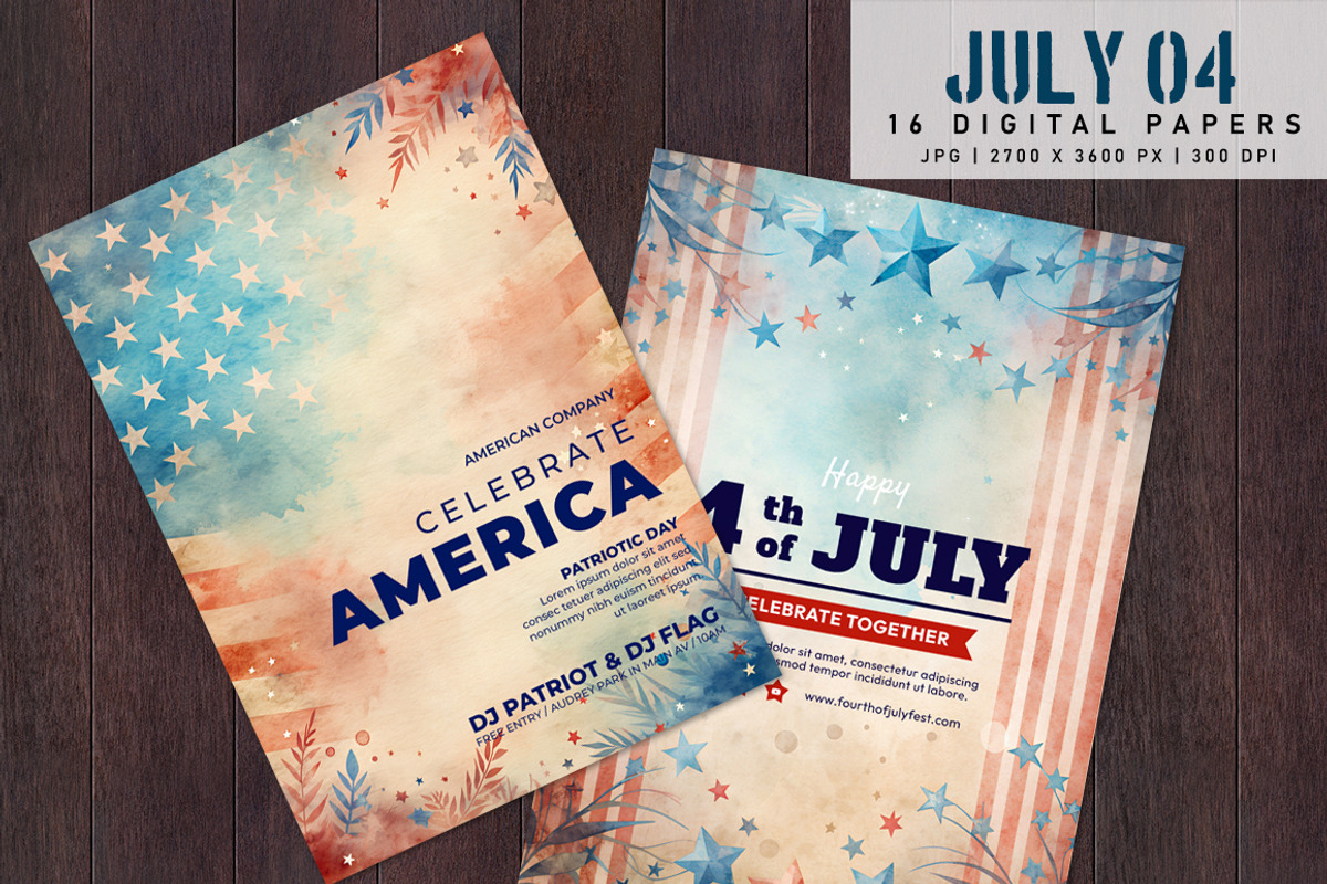 July 04, a Background Graphic by Digital Art Creations (Photo 4 of 4)