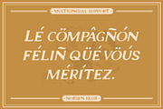 Norsen Blur, a Sans Serif Font by Craft Supply Co. (Thumbnail 4 of 8)