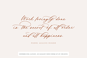Auteur Calligraphy Script Font, a Script Font by Up Up Creative (Thumbnail 12 of 16)