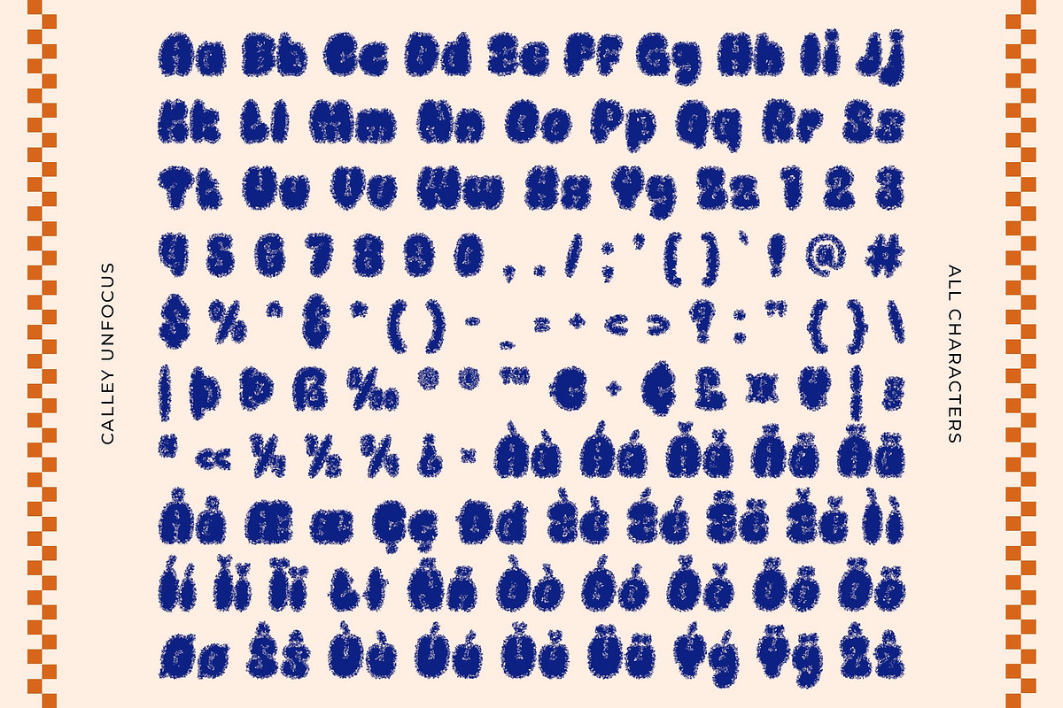 Calley Unfocus, a Sans Serif Font by Craft Supply Co. (Photo 8 of 8)