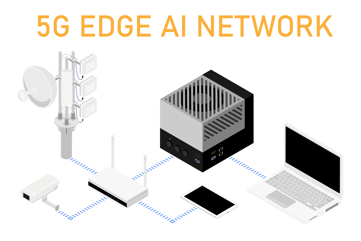 AI Infrastructure Kit, a Technology Illustration by Viktorijareut (Photo 3 of 6)
