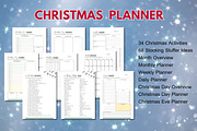 Editable Christmas Planner - Canva, a Templates & Theme by Adalin Shop (Thumbnail 2 of 12)