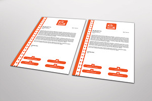 Housse Letterhead Template