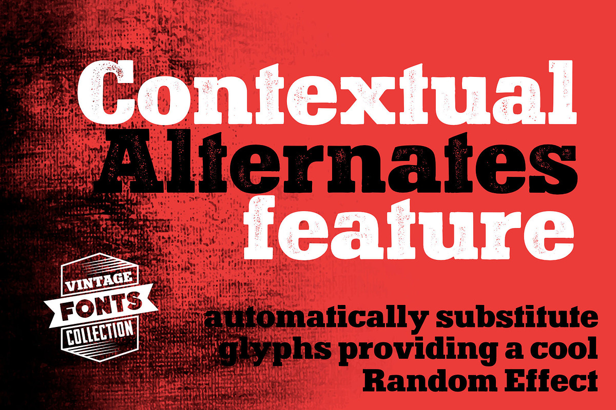 Sufler - 2 vintage fonts preview 5