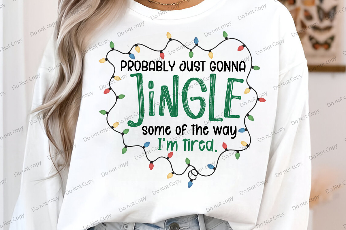 Probably Just Gonna Jingle Christmas, an Illustration by Libby Wishes (Photo 5 of 8)