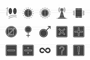 45 Symbols Glyph Icons, an Icon by IconBunny (Thumbnail 2 of 2)