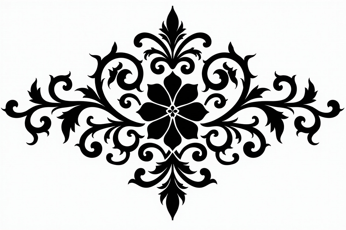Ornamental Floral Vector Pack, an Illustration by Designer_Momina (Photo 10 of 21)