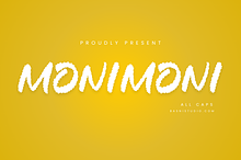 MONIMONI Allcaps Font