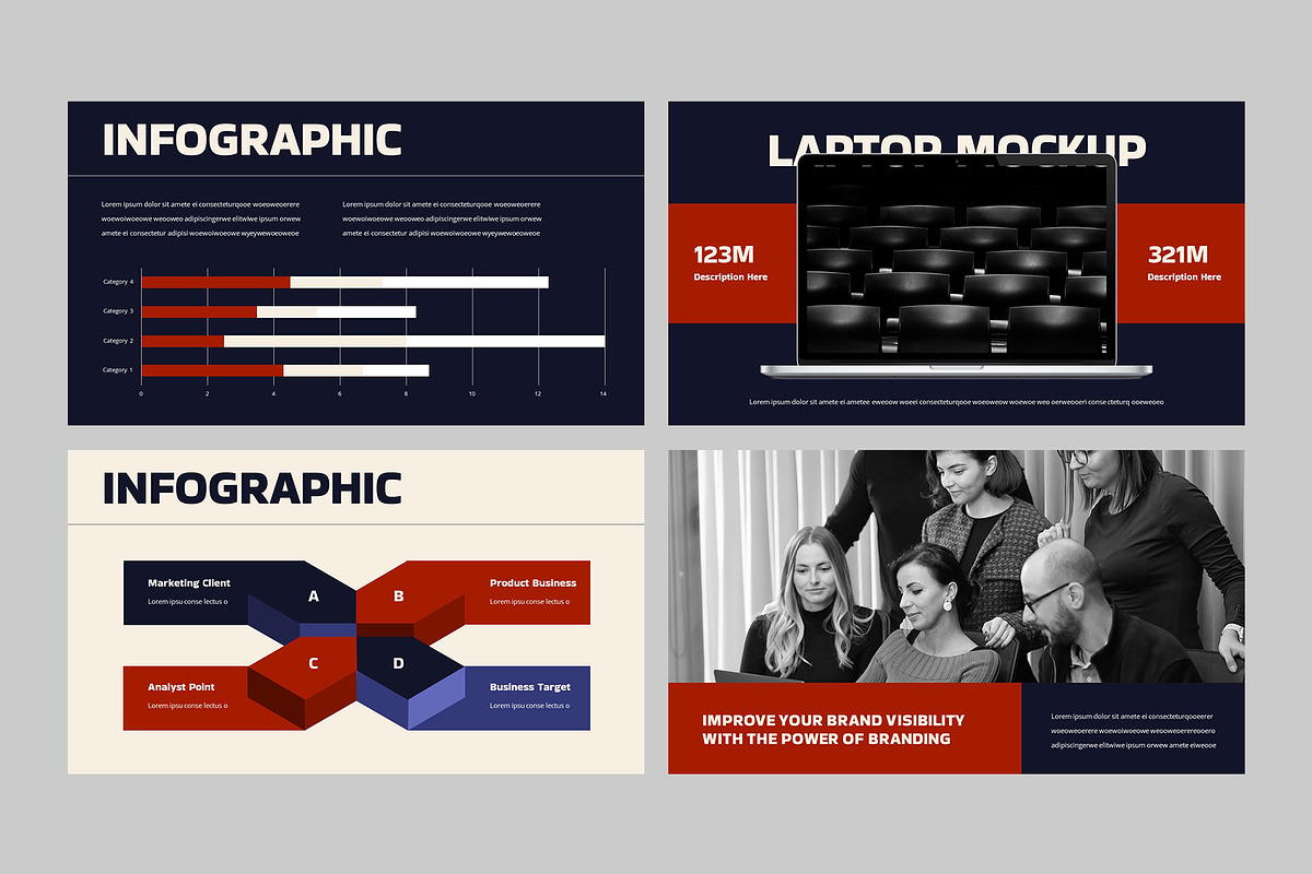 IDEOLOZI - Company Profile PPT, a Presentation Template by rgbryand (Photo 7 of 9)