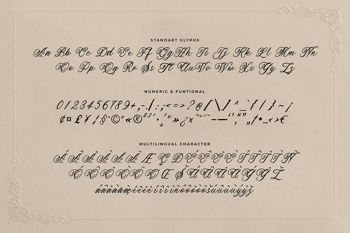 Atelier Grande Vintage Script Font, a Handwritten Font by RantautypeStudio (Photo 17 of 17)