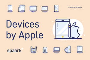 Spaark Products by Apple (15 icons)