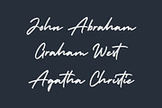 Holiday - Script Handwritten Font, a Script Font by alphArtype (Thumbnail 5 of 13)