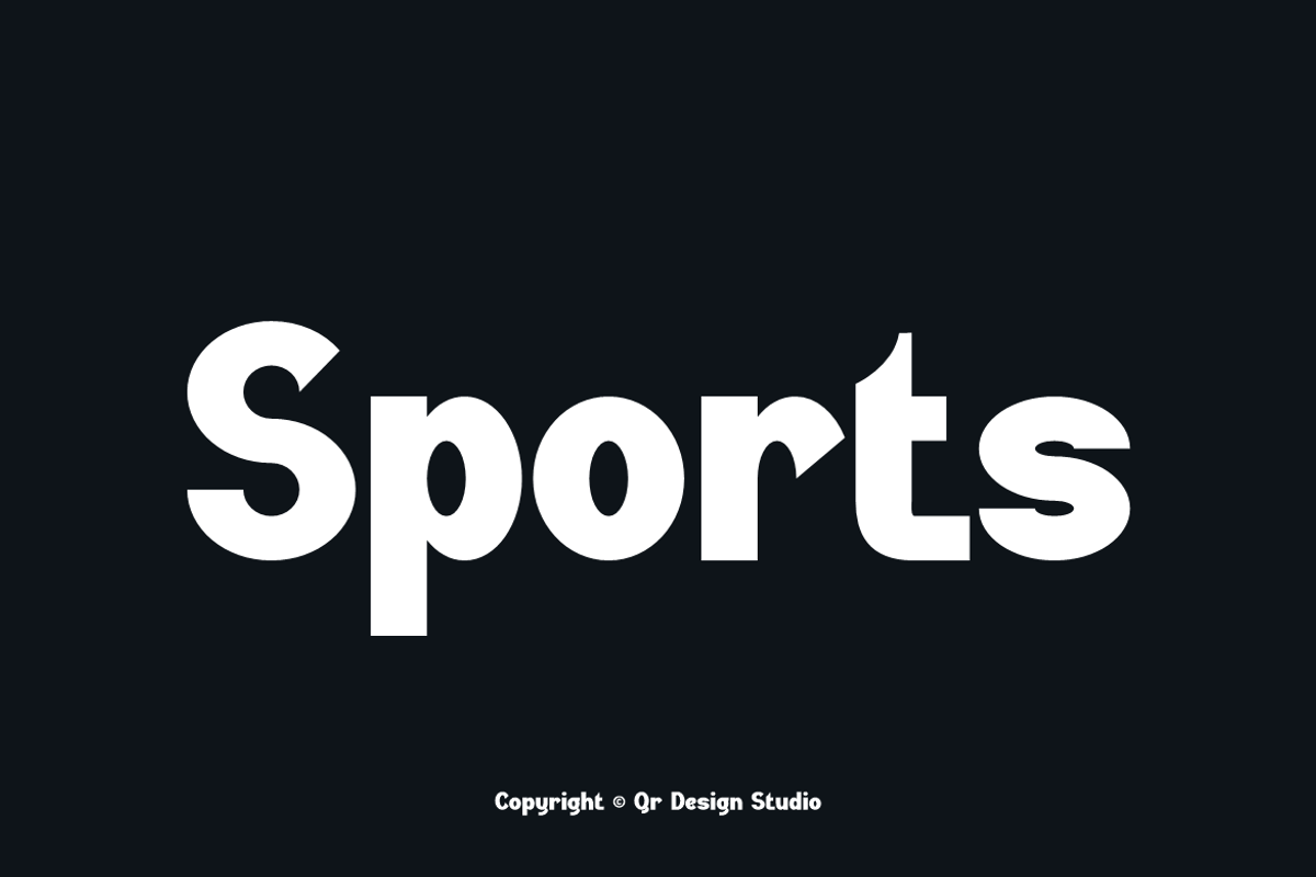 Gythar - Modern Bold Font, a Sans Serif Font by QR Design Studio (Photo 4 of 14)