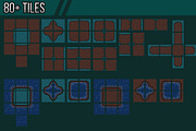 The Graveyard - Top Down Tileset, an Illustration by pzUH (Thumbnail 3 of 4)