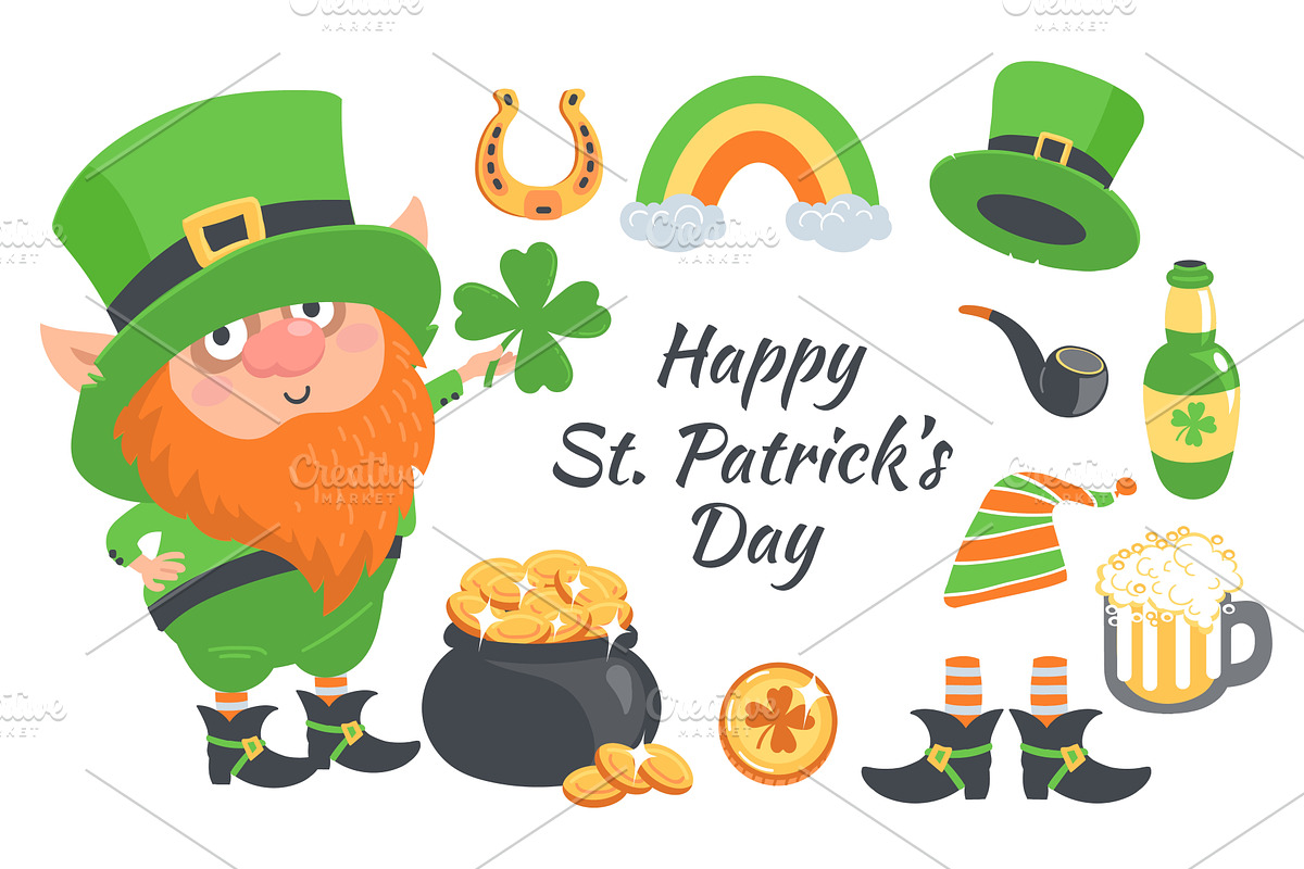 St. Patricks Day. Traditional, an Illustration by Vectorbuum