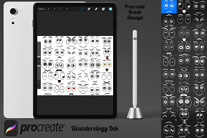 Basic Cartoon Funny Face Set 1