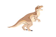 Dinosaurs set, seamless dino pattern, an Animal Illustration by PaperTrident (Thumbnail 13 of 21)