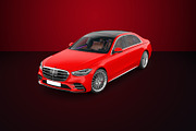 Mercedes Benz Luxury sedan MockUp, a Product Mockup by PSD Market (Thumbnail 2 of 8)