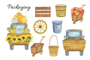 Autumn/Fall Clipart Elements