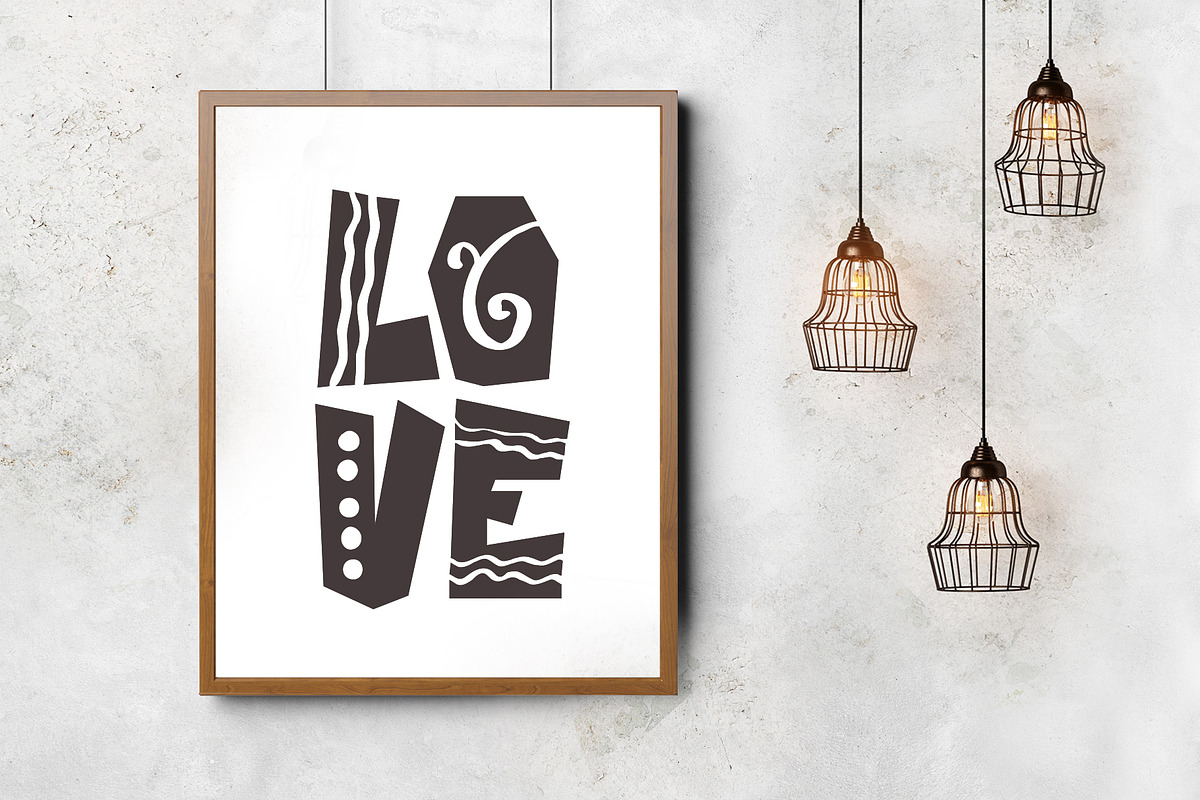 Castillo Scandinavian Font & Pattern preview 5