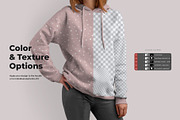 8 Mockups Woman Hoodie, a Hoody Mockup by Grow Design Craft Studio (Thumbnail 4 of 6)